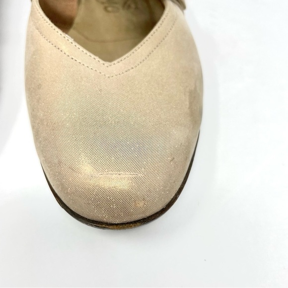 Salvatore Ferragamo Beige Suede Flats - Picture 11 of 11